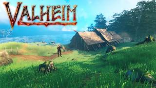 【VALHEIM】平地の段々畑&建築