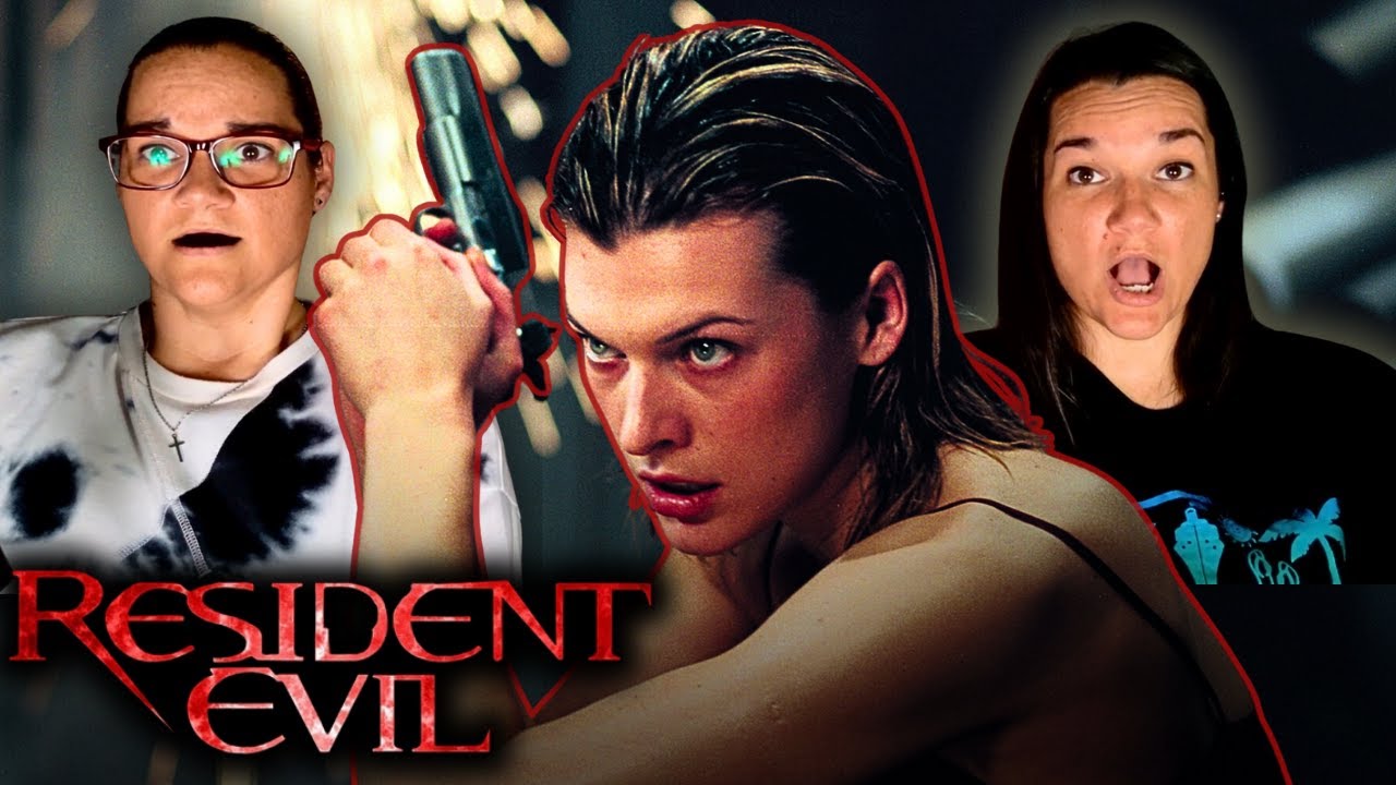 RESIDENT EVIL 2002 *First Time Watching* | Movie Reaction with Twins!