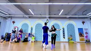 Belly Dance Training Viral Video #bellydance #Danceclass #ytshorts #viral #dance 