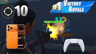 EZFN chapter 2 season 2 on iOS (iPhone 17 with controller)