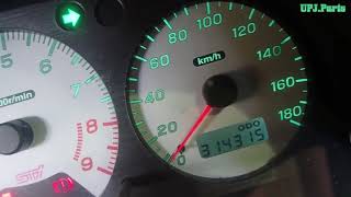 スバル インプレッサWRX STi(GC8/G型) エンジン始動テスト