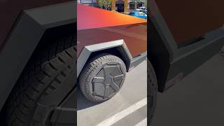 POV 100000 DOLLAR CYBERTRUCK CHANGES COLORS  🎭 #cybertruck #elon #tesla #car #carwrap