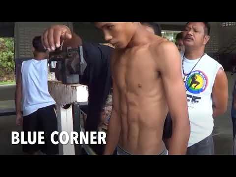 Muay Thai Teen Weigh In