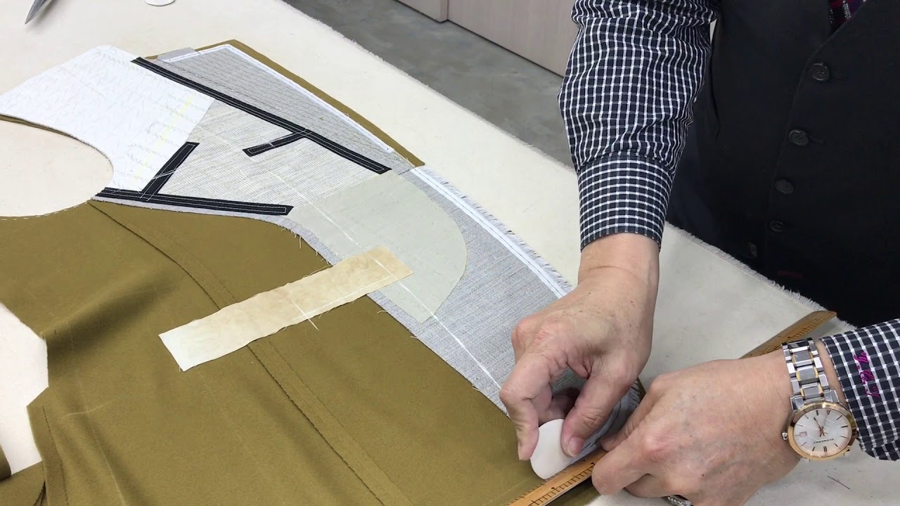 【金興西服  全手工西服製作-3.碎料運用】