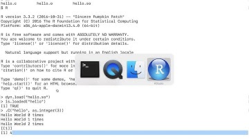 Using C/C++ in R: R CMD SHLIB & Rcpp