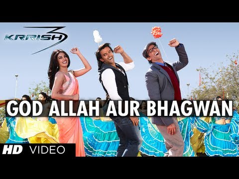 "God Allah Aur Bhagwan Krrish 3" Video Song | Hrithik Roshan, Priyanka Chopra, Kangana Ranaut