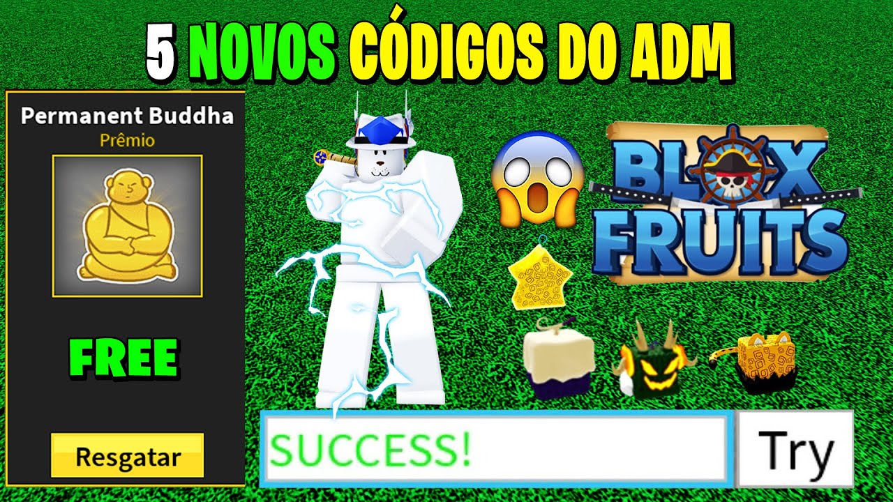 SAIU!! NOVO CODIGO DO ADM DE FRUTAS NO BLOX FRUITS (blox fruit code) 