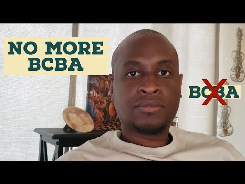 Video: Proč bych se měl stát Bcba?