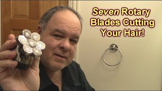 Susenc Brand Waterproof 7D Electric Head Shaver Wet or Dry Grooming Kit REVIEW