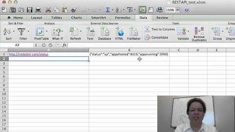 excel api screencast