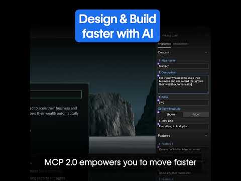 Webflow YouTube ad: Webflow MCP 2.0 just dropped