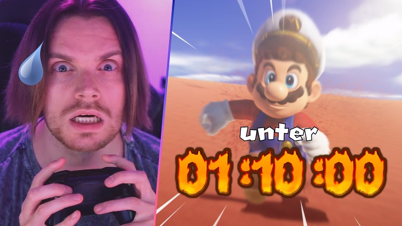 UNTER 1H 10 MIN DURCHSPIELEN MÖGLICH?! | Mario Odyssey (Speedrun SPECIAL 2)