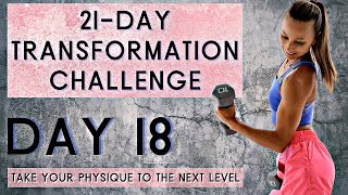 Build PERFECT TONED BUTT Workout | 21-DAY TRANSFORMATION CHALLENGE