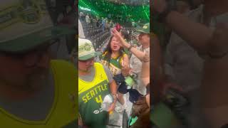 Sophie Cunningham Supporters CLASH with Seattle Storm Fans #shorts