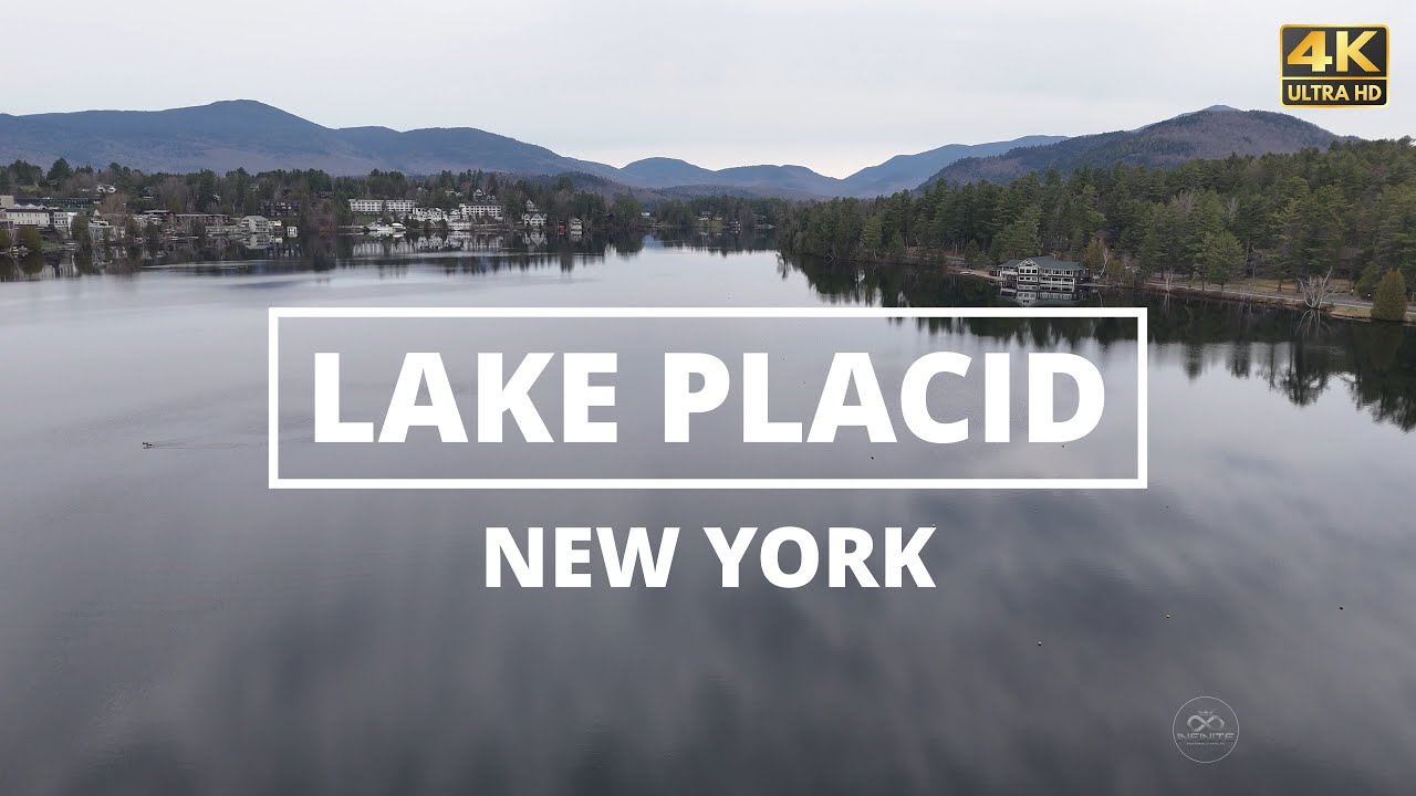 Lake Placid, New York - [4K] Drone Tour