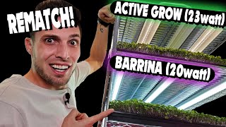 Active Grow vs Barrina Rematch — Does Early Broccoli Microgreens Harvest Change the Winner?