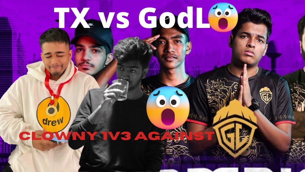 Team Xspark Vs GodLike | Clowny 1vs3 against GodL | #shorts - YouTube