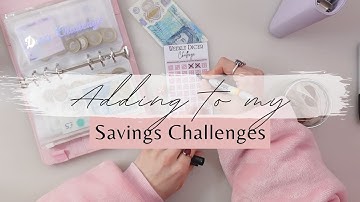 Add £108 to my savings challenges with me! | Cash Envelope Challenges | BudgetWithDee