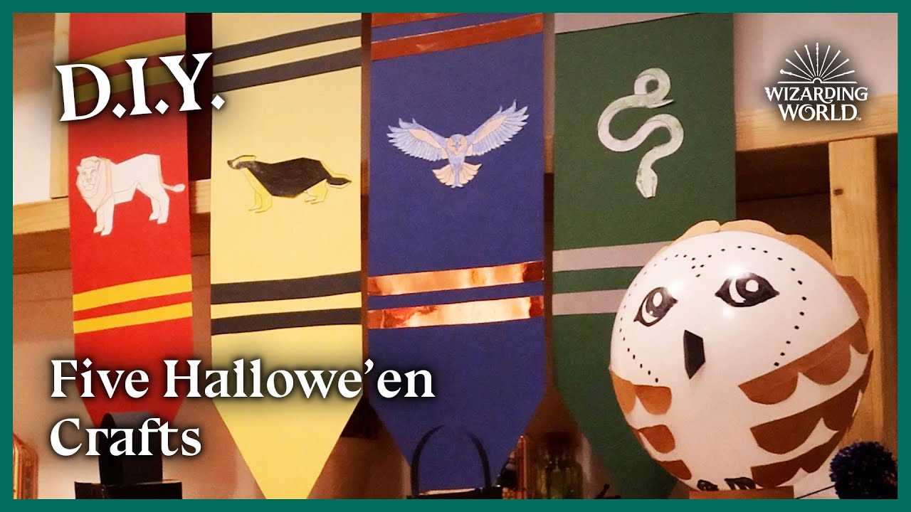 How To Make Five Hallowe’en Crafts Make it Magic YouTube