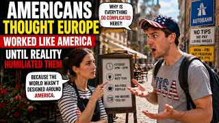Americans Thought Europe Worked Like America Until Reality Humiliated Them