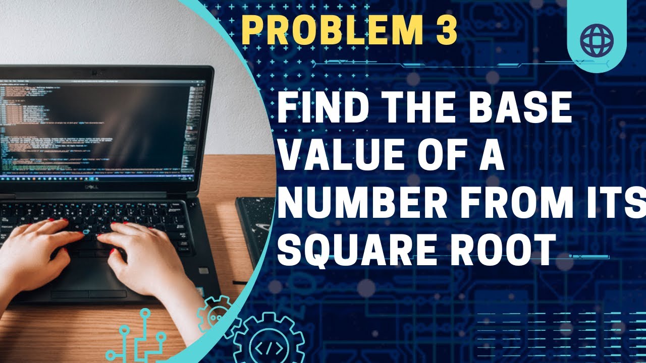 TCS NQT2024|Find the base value of a number from its square root - YouTube