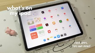 🗒️ what’s on my ipad 2023 — productive setup favorite apps, widgets, tips & more