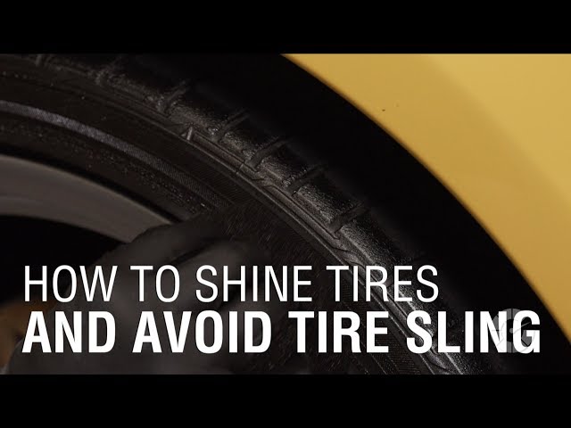 How to Avoid Tire Dressing Sling – Ask a Pro Blog