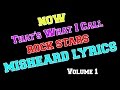 Stevie riks  rock stars misheard lyrics collection