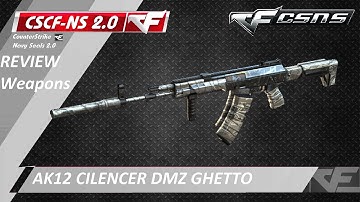 [CF-Offline 2016] CK2.0 Zombie V4 ☆ AK12 Cilencer DMZ Ghetto