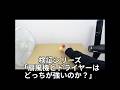 検証シリーズ「扇風機とドライヤーはどっちが強いのか？」