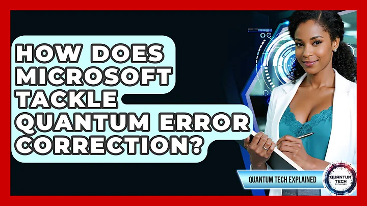 How Does Microsoft Tackle Quantum Error Correction? - Quantum Tech Explained