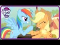 My Little Pony 🦄 Rainbow Dash vs Applejack! 🍁 Fall Weather Friends | Kids Learning Videos