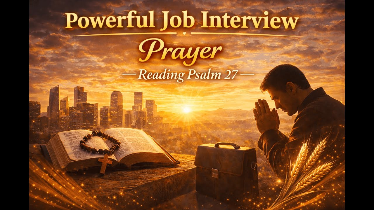 Powerful Job Interview Prayer — Reading Psalm 27