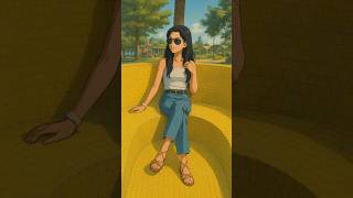 ghibli art 🌿🦋...#ghibli #ytshorts #trending #ghiblifanart #phptutorial #vairalvideo #reels #shots