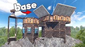 I Built the BEST Anvil Rock Base in Rust (Revenge story)