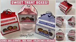 Honey Bee Stamps "Bee Mine" Valentine's Release! | Sweet Treat Boxes