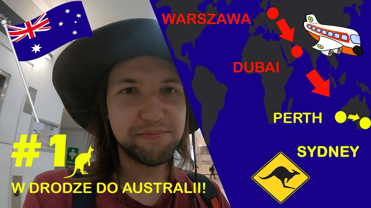 [REUPLOAD] #1 Australia | Kierunek Sydney! Podróż liniami lotniczymi Emirates i Qantas