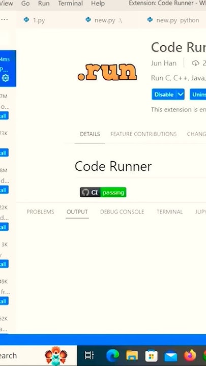 how to python code run #python #coderun #code #runing #vscode - YouTube