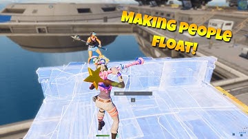 Making People Float In The PRE GAME LOBBY (Insane Speed)