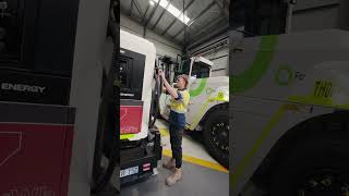 Charging Electric Mining Equipment On the Road | Grid Rig in Action
