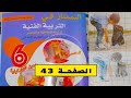 الممتاز في التربية الفنية السادس ابتدائي الصفحة 43