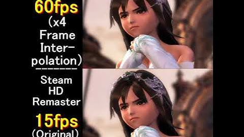 Final Fantasy IX - The final cutscene  Frame Interpolation 60fps