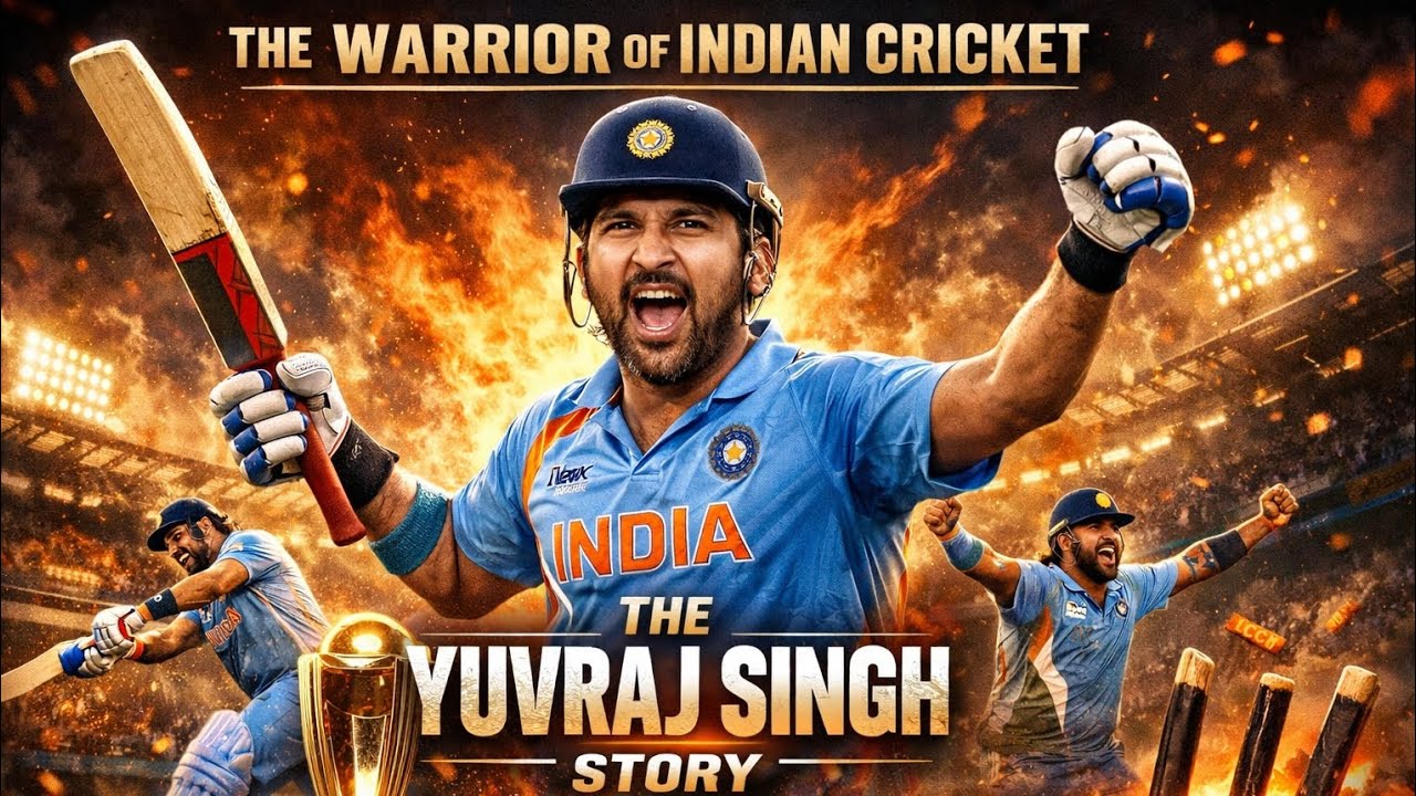 भारतीय क्रिकेट का योद्धा: युवराज सिंह की प्रेरणादायक कहानी