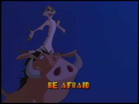 Stand By Me Sing Along w/Timon & Pumbaa Music Video