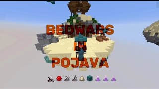 Playing in bedwars on PHONE in Pojavlauncher!|gamster!server!