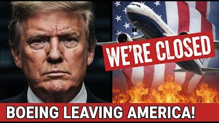 Trump MELTS DOWN As Boeing SHUTS DOWN U.S. Production — Trump&#39;s Reaction SAYS It All