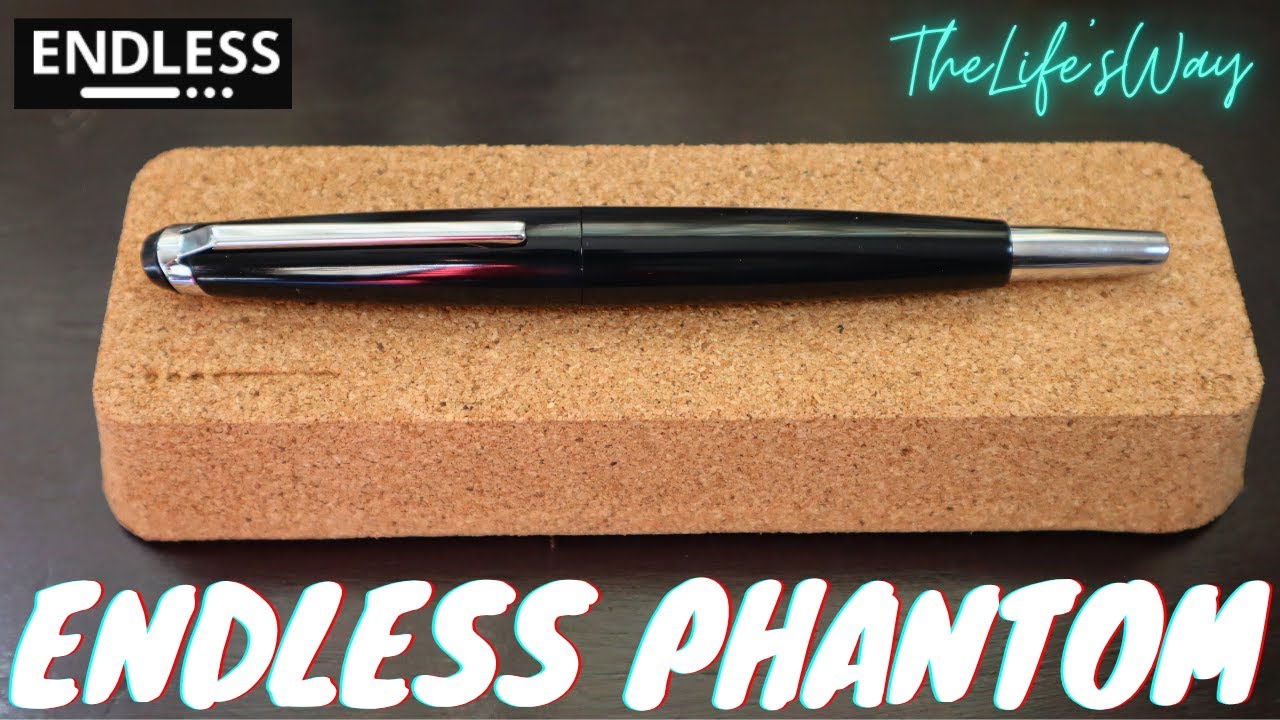 Endless Phantom Retractable Fountain Pen (EF) USD 40 (Kickstarter)