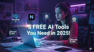 🔥 Top 5 Most Useful AI Tools in 2025 | ChatGPT vs Gemini vs 11 Labs vs Notion AI vs Ideogram AI 🚀