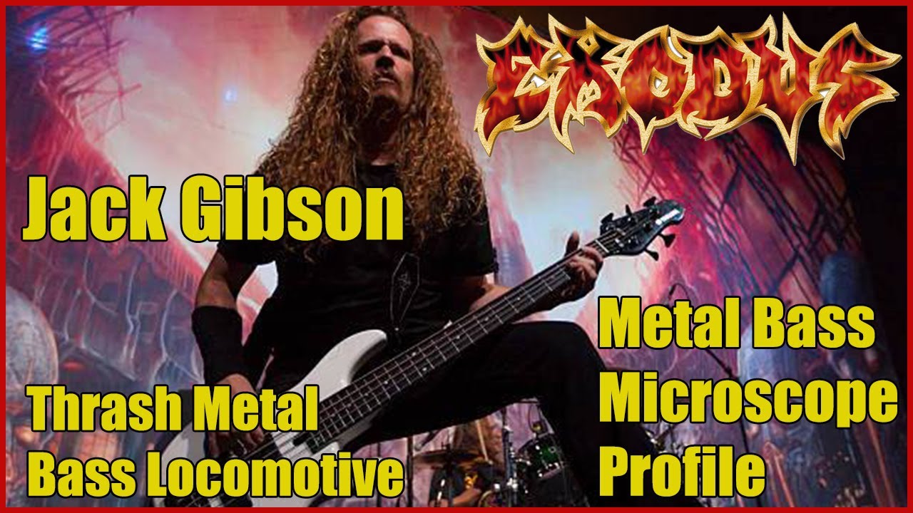 💥Jack Gibson of Exodus -  Player Profile (Metal Bass Microscope Episode 6)