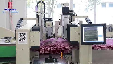 Richpeace Automatic Bar Tracking Machine for Large Size and heavy Cushion